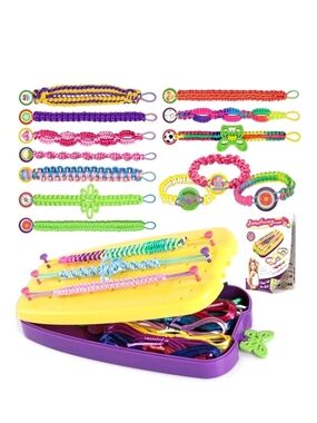 Braiding Friendship Bracelet Kit for Kids